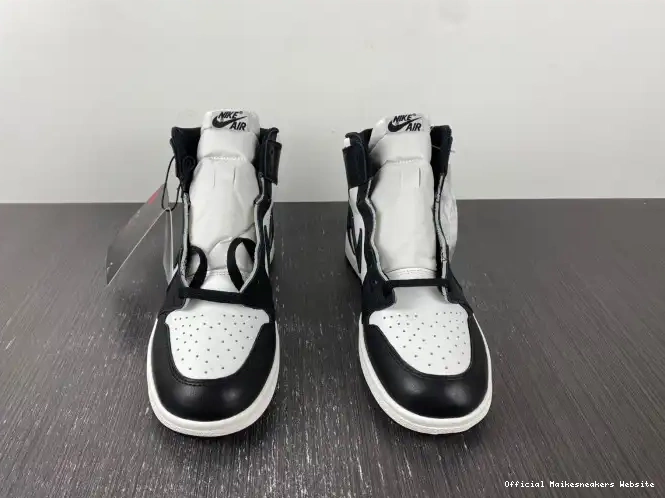 Official Maikesneakers High 85 White BQ4422-001 Jordan 1 Retro Black (2023) 0515